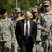Defense Secretary Gates and Army Command Sgt. Maj. Gainey Tour Transition Team Training Facility
