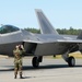 Air Force's Newest Fighter Jet Arrives at Elmendorf Air Force Base