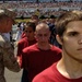 Pace Leads Enlistment Oath for Troops at NASCAR Race