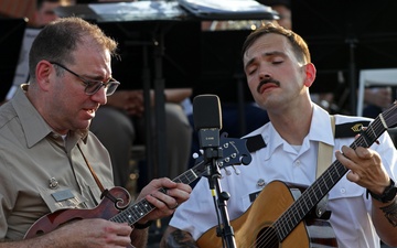 Army Reserve band performs for the Forest City Community