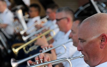 Army Reserve band performs for the Forest City Community