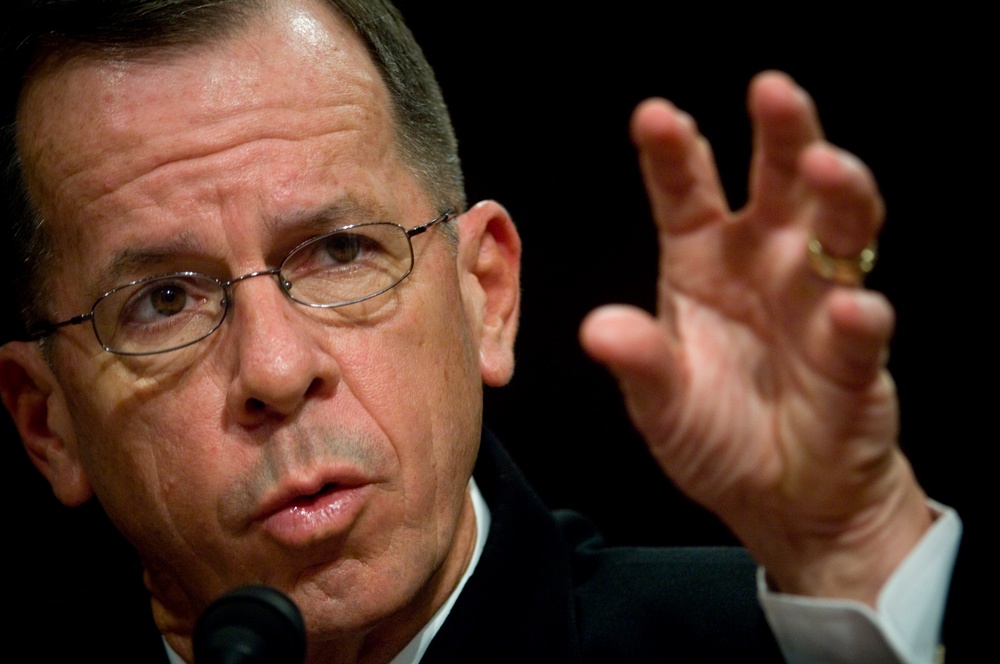 Mullen Testifies at Senate Confirmation Hearing for Joint Chiefs Chair
