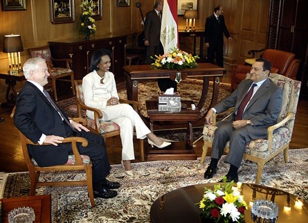 U.S. Officials Meet with Egyptian President Mubarak in Sharm El Sheikh