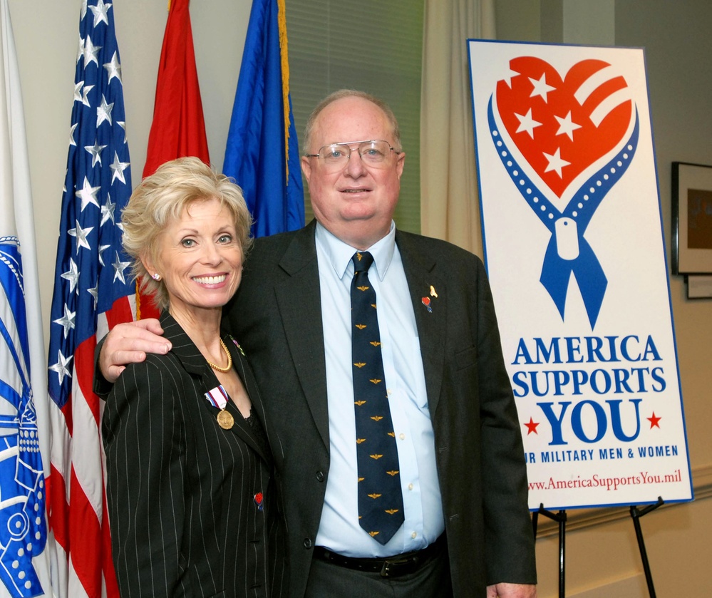 Radio Host Honored for Supporting Troops