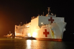 USNS Comfort Arrives in El Salvador for Humanitarian Mission