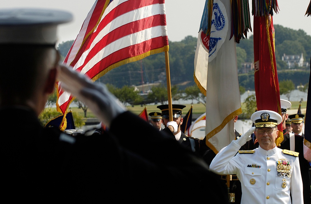 Retiring Vice Chairman of Joint Chiefs Honored at Naval Academy
