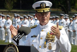 Navy Vice Chairman Giambastiani Retires After 37 Years of Service