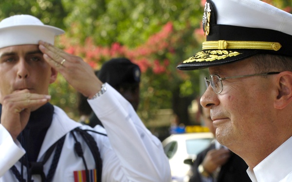 Navy Adm. Edmund Giambasitani Retires After Decades of Service