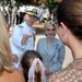 Retiring Navy Admiral Introduces Family to Mrs. Cheney