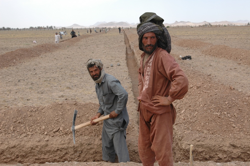 New Agricultural Research Center Underway in Shindand, Afghanistan