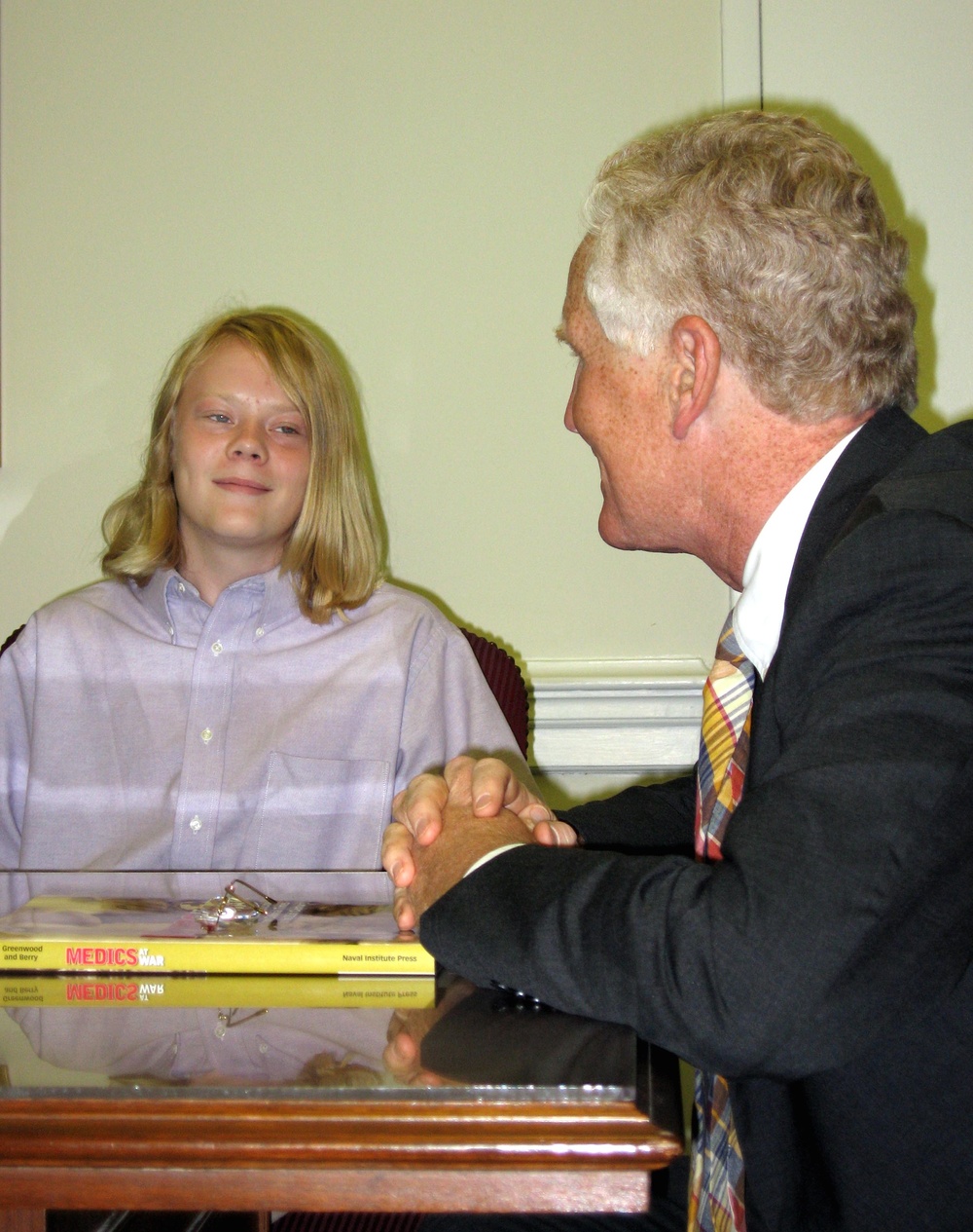 Teen Filmmaker Honored for Documentary on Walter Reed Conditions