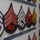Rank Insignia Designed by Institute of Heraldry Displayed