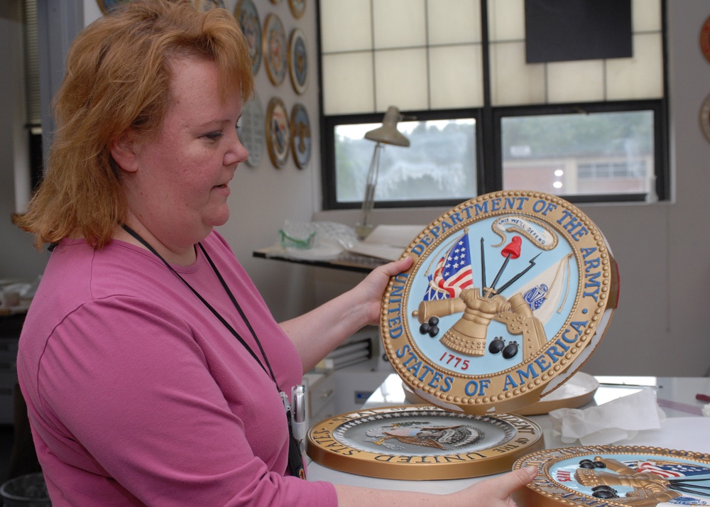 Heraldry Seal Illustrator Demonstrates Seal Development Process