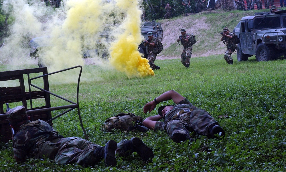Salvadoran Troops Train for Iraq Deployment