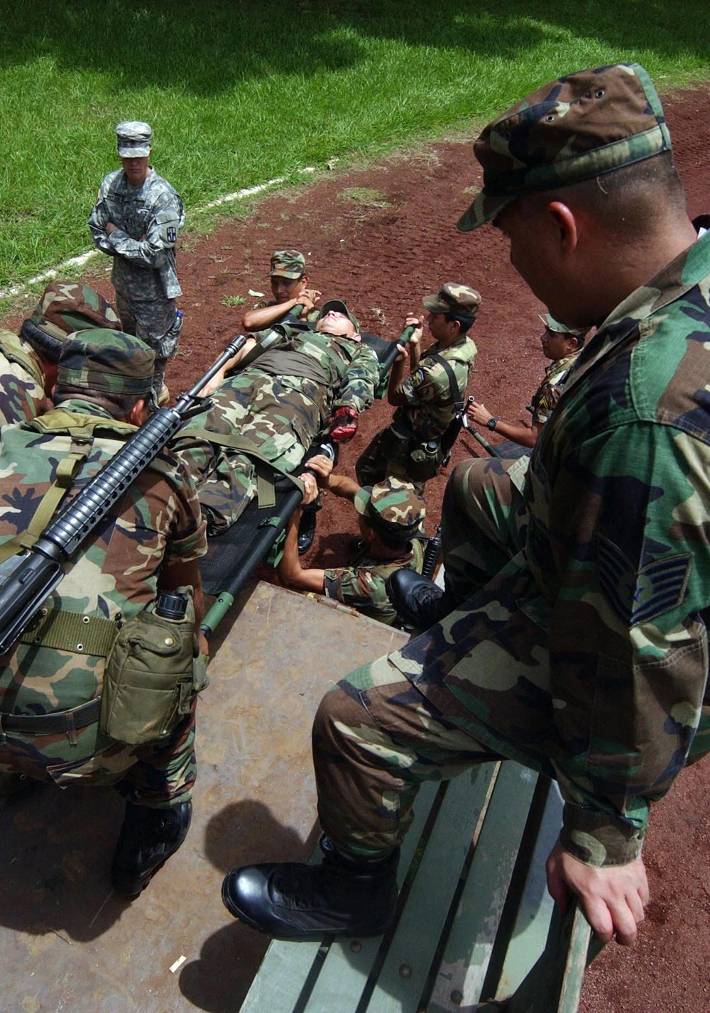 Salvadoran Troops Train for Iraq Deployment