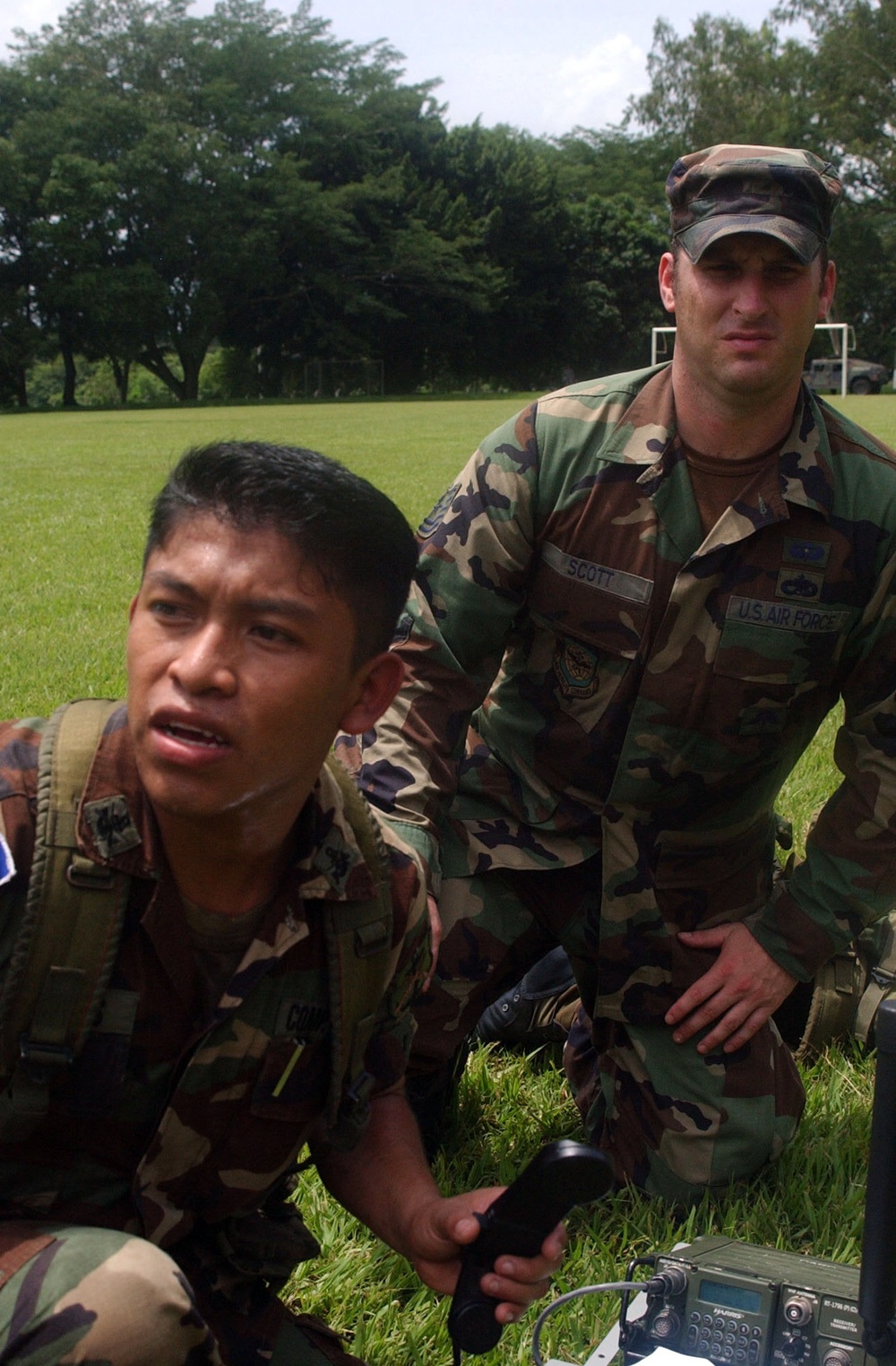 Tech Sgt. Jeffery Scott Trains Salvadoran Soldiers for Iraq Deployment