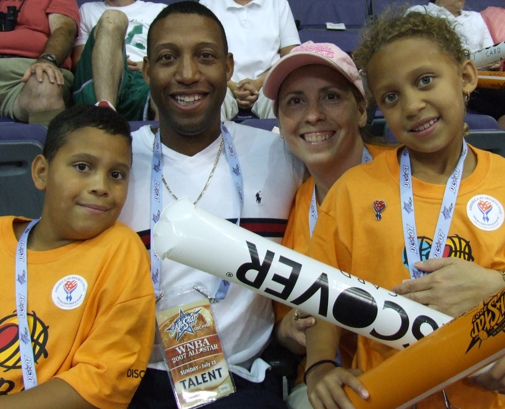 Family Enjoys WNBA All-Star Game in Washington