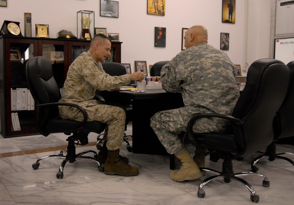 Top U.S. Military Leaders Meet in Iraq