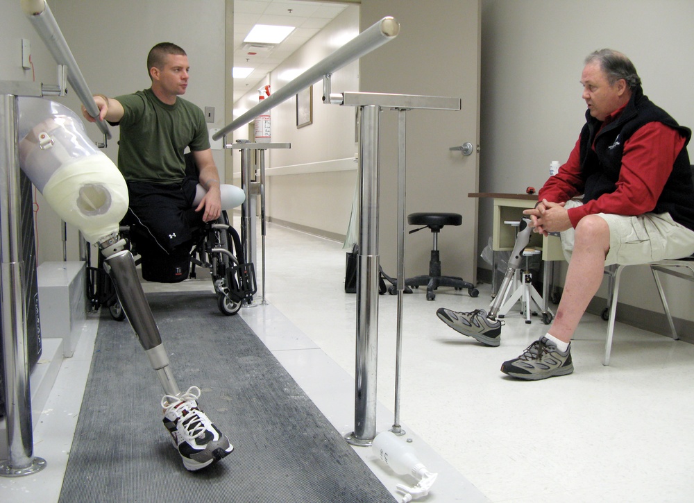 Wounded Warrior Finds Solace in Peer Support at Walter Reed