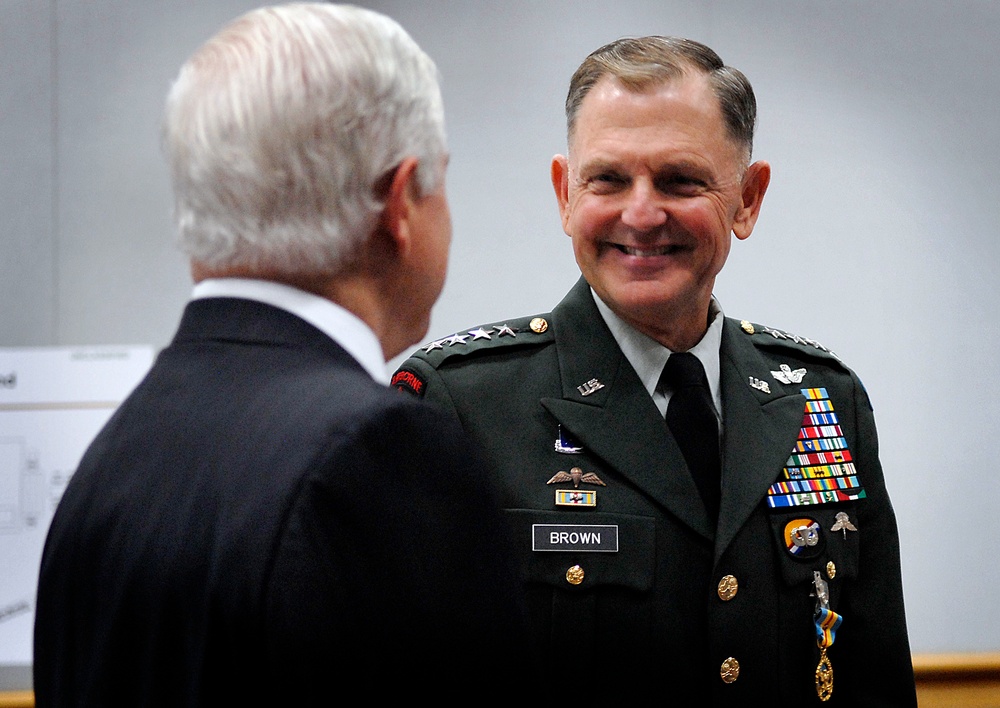 U.S. Army Gen. Doug Brown Retires After 40 Years of Service