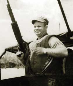 Navy's Most Decorated Enlisted Man Stands Ready in Vietnam