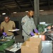 Soldiers Serve Hot Meals from Mobile Field Kitchen in Iraq