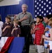 Bush Leads Children in Pledge of Allegiance at West Virginia Air National Guard Event