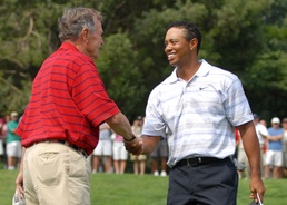Bush and Woods Honor Military Families at AT&amp;T National