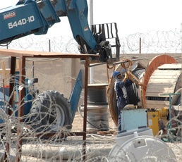 Electrical Substation Project Nears Completion at Nasiriyah Water Treatment Plant