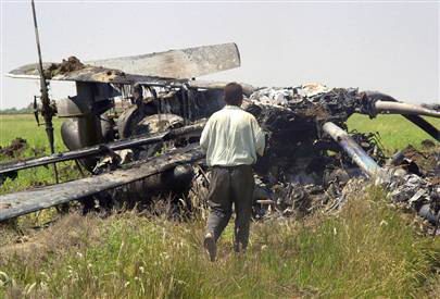 U.S. Military Destroys Downed Pave Low Helicopter to Prevent Capture