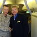 Tech Sgt. MacKenzie Meets Joint Chiefs Chairman Pace on Flight