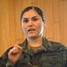 Navy Petty Officer Speaks at Town Hall Meeting in South Korea