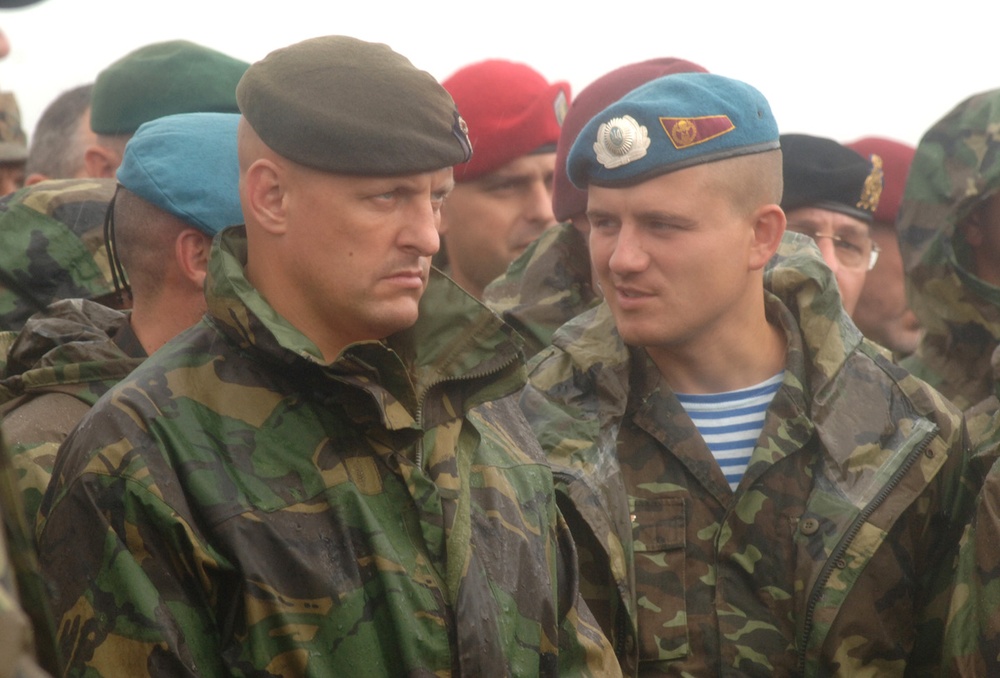 Sergeants Major from Europe, Eurasia Observe Live-Fire Training at Grafenwoehr