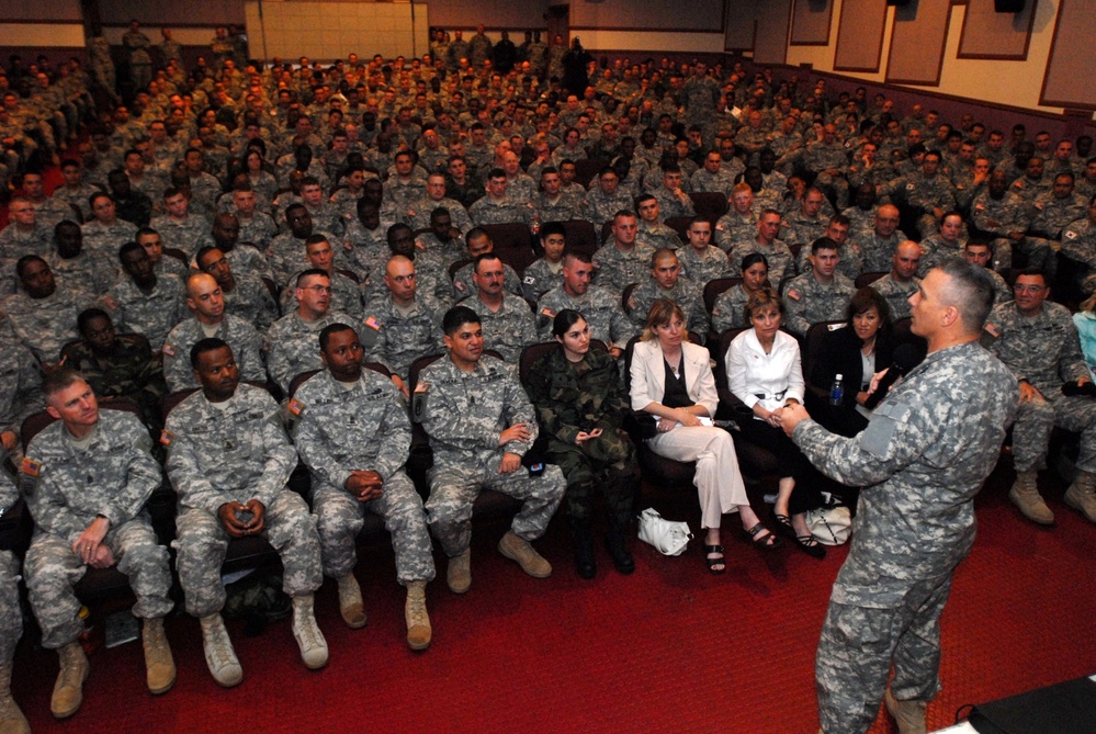 Senior Enlisted Advisor Visits Troops in South Korea