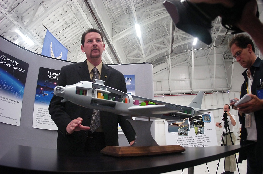 Missile Defense Agency Engineer Showcases Airborne Laser Capabilities