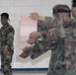 Soldier Demonstrates Tae Kwon Do Skills for Senior Enlisted Advisor