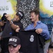 Actor Steve Zahn Visits Andrews Air Force Base for 'Rescue Dawn' Screening