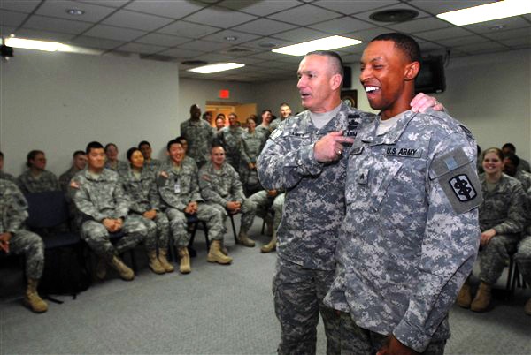 Senior Enlisted Advisor Connects with Troops Through Humor