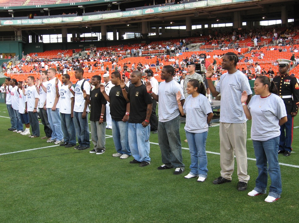 D.C. United Welcomes New Recruits on Armed Forces Appreciation Day