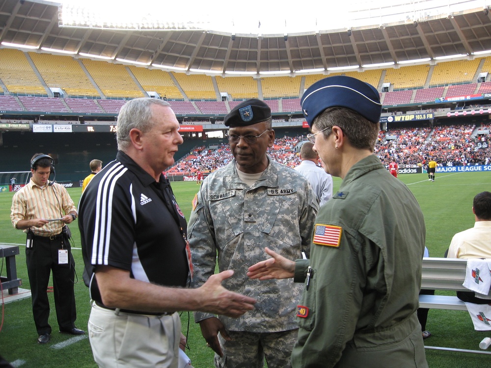 D.C. United Honors Military Leaders at Annual Armed Forces Appreciation Day