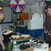 Army Soldier Chooses Dessert at Forward Operating Base in Afghanistan