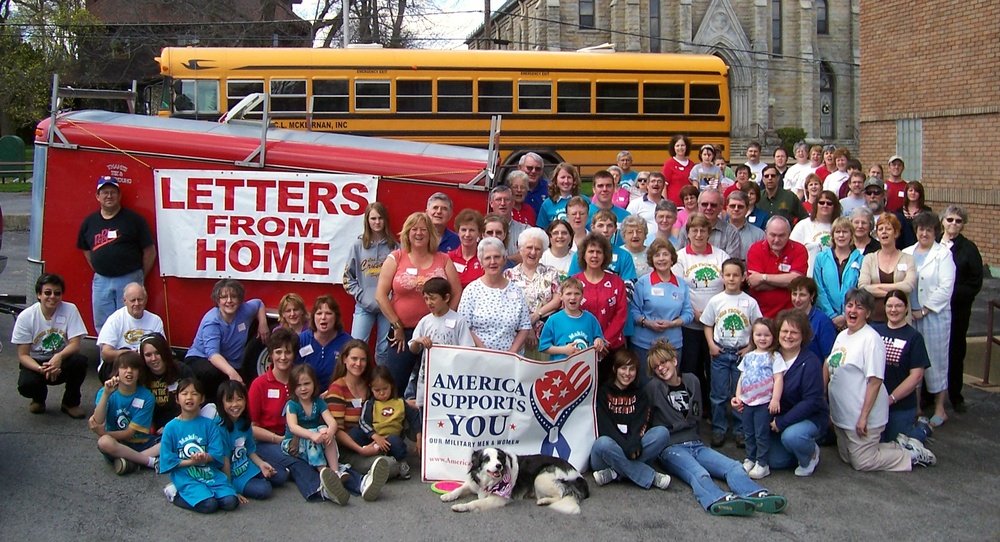 School Community Rallies Behind 'Letters From Home' to Support Troops