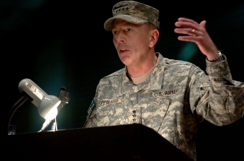 Petraeus Assumes Command of Multinational Security Transition in Iraq