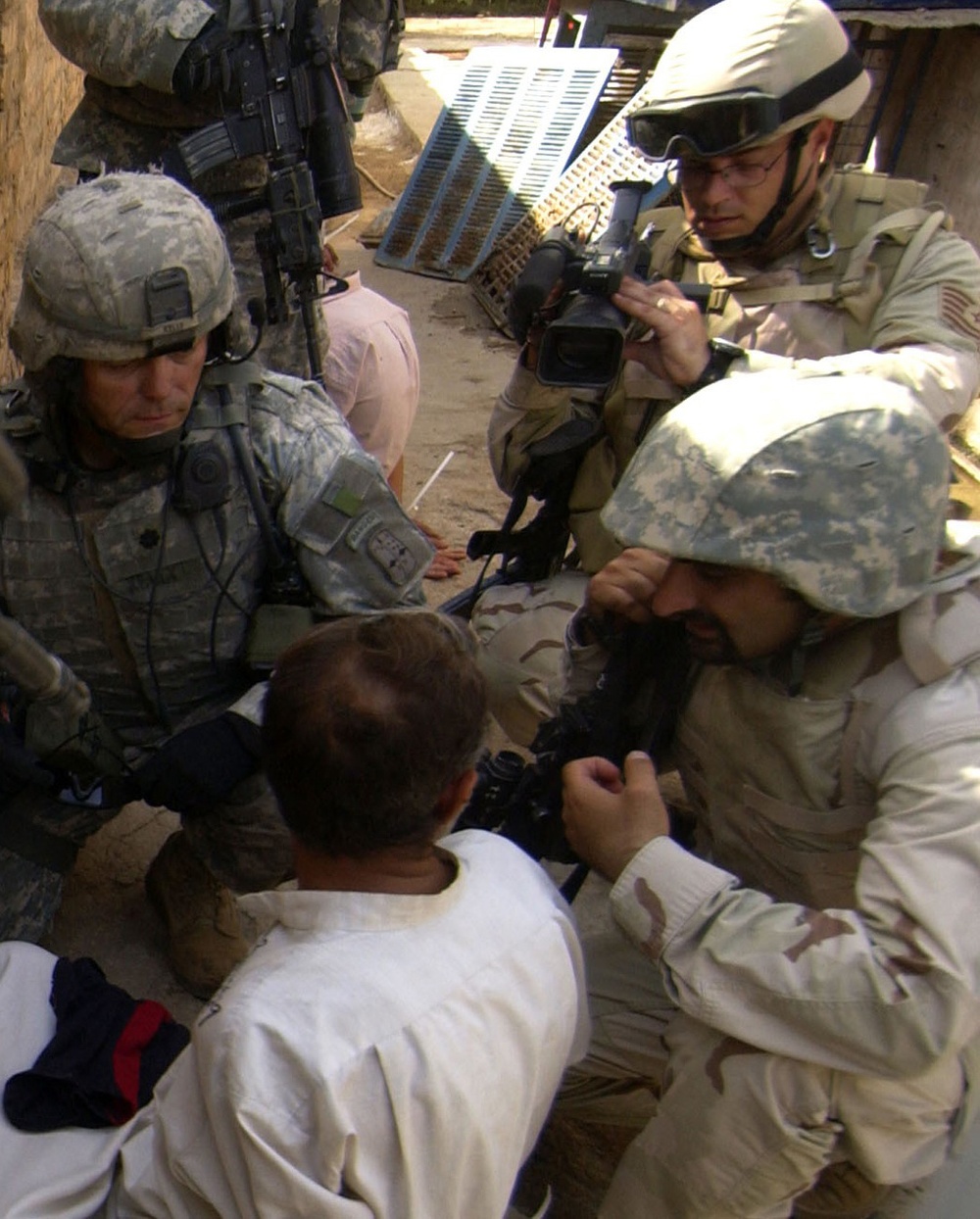 U.S. and Iraqi Forces Seize Unauthorized Weapons in Baghdad Raid