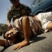 Civilian Wounded in Ramadi Firefight
