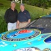 Former Redskins Star Poses with DuPont Executive at PGA Tournament