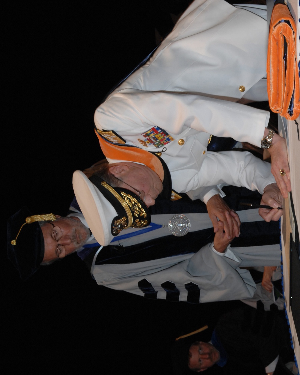Navy Vice Chairman Accepts Honorary Degree at Polytechnic University Graduation