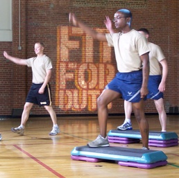 Fit for Duty Instructors Lead Exercises at Bolling Air Force Base