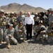 Gates Visits Troops at Kabul Training Camp