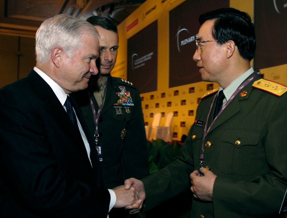 U.S. Defense Secretary Meets with Chinese Military Intelligence Chief at Asia Security Summit